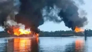 Pipeline Explosion Strikes Gbaramatu Axis as NNPC Activates Emergency Response Measures
