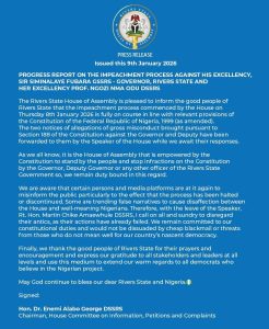 612245519_1199330225716807_5161022986655925517_n-246x300 Rivers Assembly Insists Impeachment Process Against Fubara, Deputy Is Ongoing