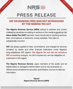 IMG_9304-247x300 Nigeria Revenue Service Clarifies: No VAT on Money Transfers, Only on Banking Charges