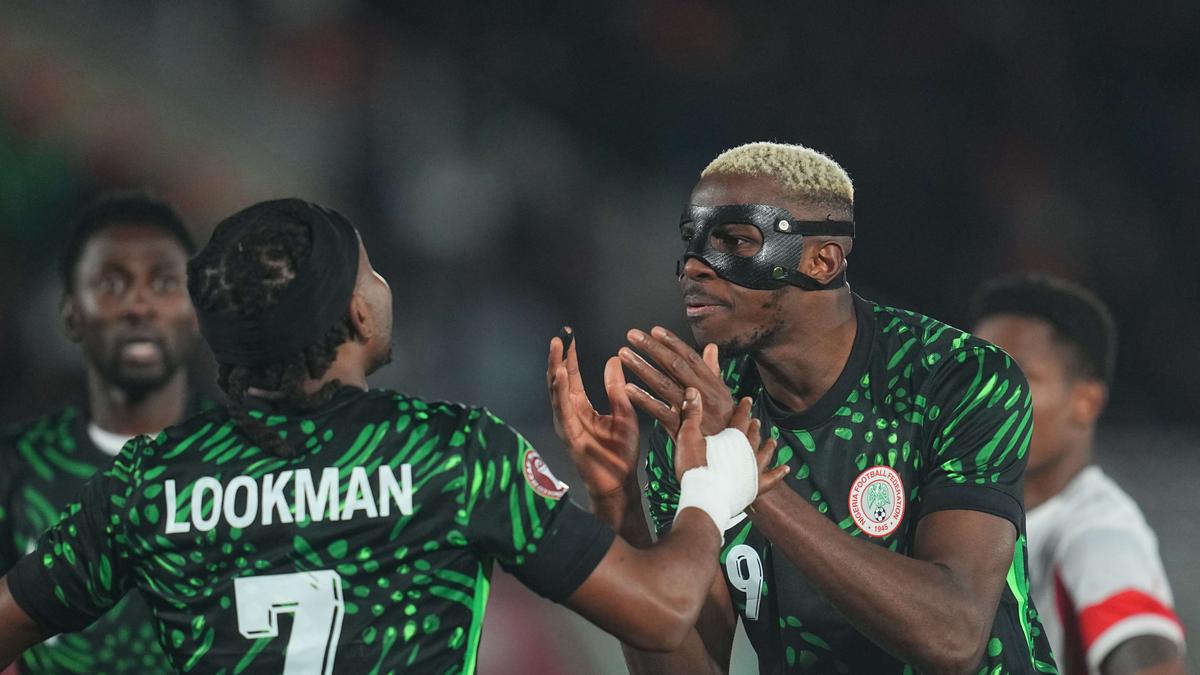 Osimhen–Lookman Rift Resolved as Super Eagles Reunite Ahead of AFCON Quarterfinal