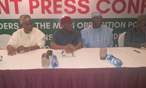 Atiku, Obi, Amaechi Lead Emergency Opposition Meeting Over Electoral Act 2026