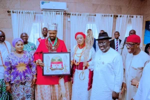 remi-and-olu-of-warri-300x200 Remi Tinubu Makes History in Warri as First Lady Receives Landmark Itsekiri Title, Unveils N50 Million Traders’ Empowerment