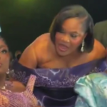 Funke Akindele Snubs Toyin Abraham at ‘The Return of Arinzo’ Premiere in Lagos, Video Sparks Reactions