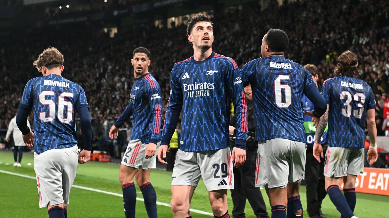 Arsenal Edge Sporting CP with Late Havertz Winner, Set New Champions League Record