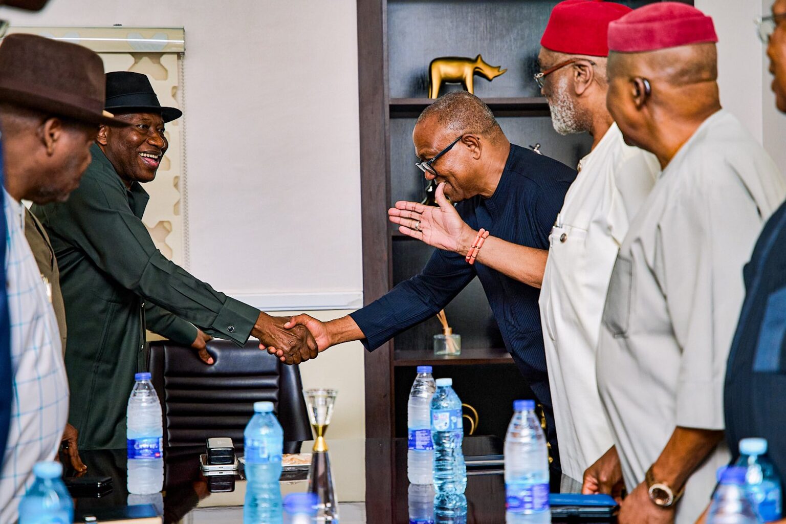 Jonathan, Obi Hold Closed-Door Talks as Opposition Pushes for Single Candidate Ahead of 2027
