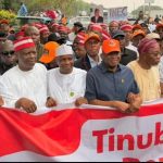 ADC Protest in Abuja: Atiku, Obi, David Mark Lead #OccupyINEC as Party Demands INEC Chairman’s Removal