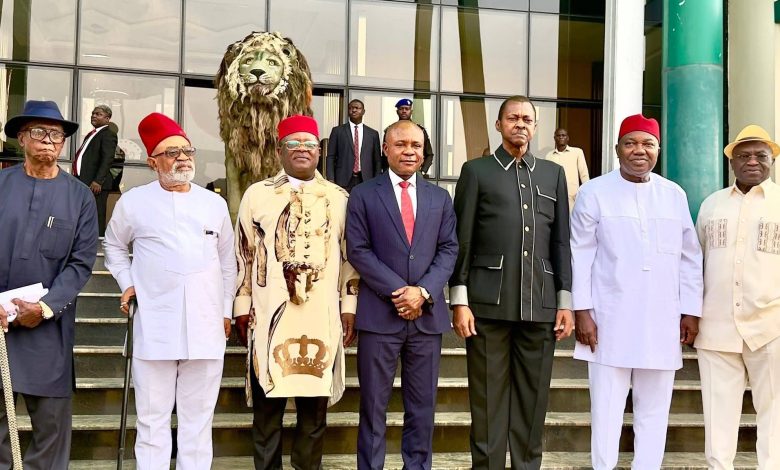 South East Former Governors Forum Launched in Enugu as Umahi, Ex-Govs Back Tinubu’s Re-Election