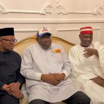 BREAKING: Peter Obi, Rabiu Kwankwaso Dump ADC, Appear at NDC Headquarters in Abuja