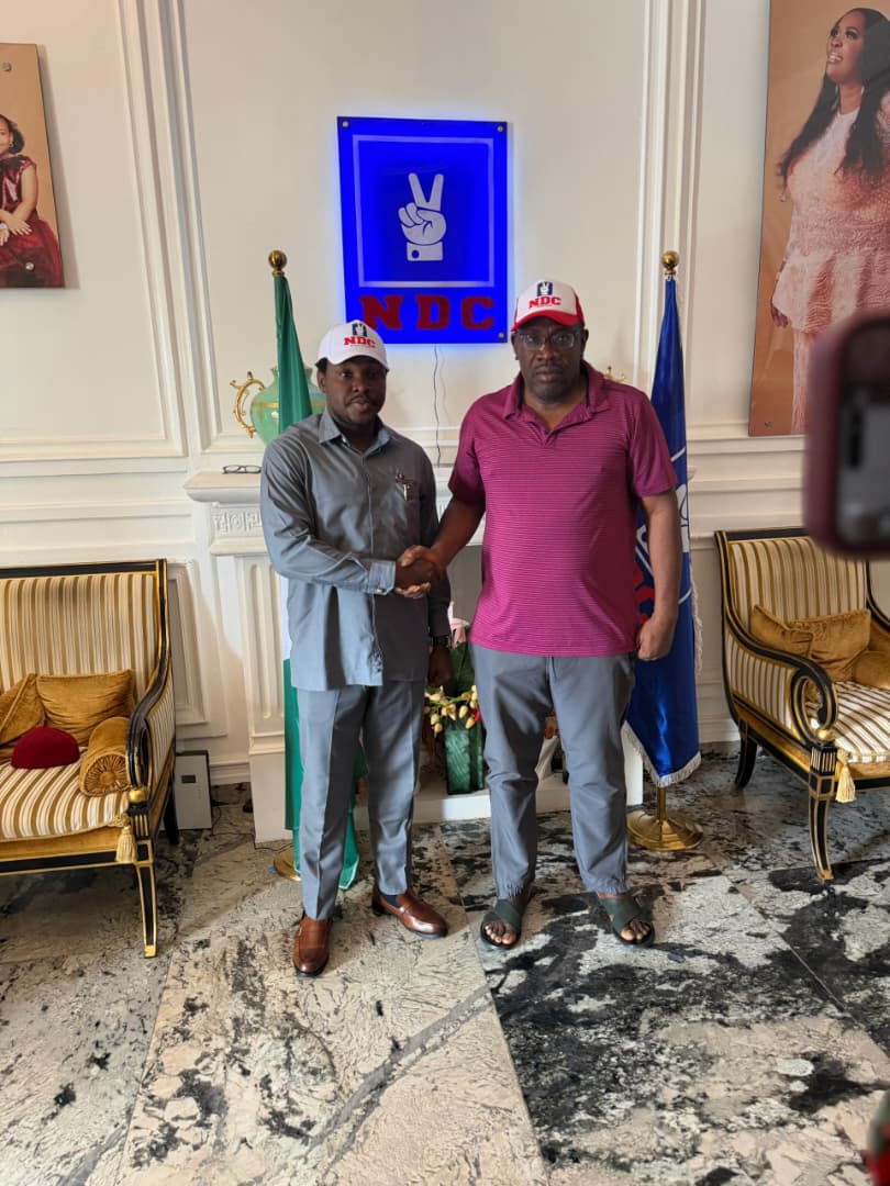 Senator Dickson Receives Project SPRINT Country Director Into NDC as He Eyes Akwa Ibom Assembly Seat in 2027