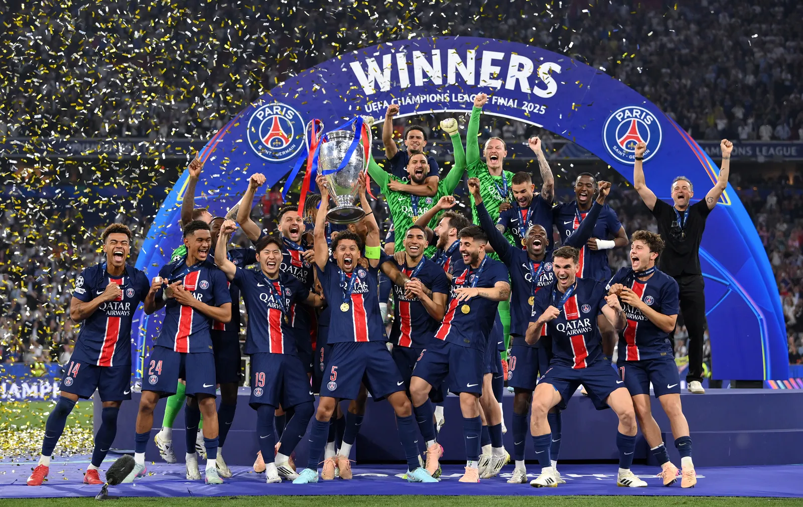 PSG Beat Arsenal on Penalties to Retain UEFA Champions League Title, Become Back-to-Back European Champions