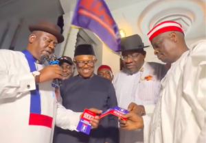 BREAKING: Peter Obi, Rabiu Kwankwaso Officially Defect to Nigeria Democratic Congress (NDC)