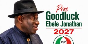 BREAKING: Groups Move To Draft Jonathan Into 2027 Presidential Race, May Obtain PDP Nomination Form Monday