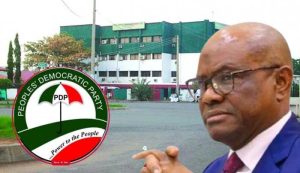 PDP Crisis Deepens as Group Orders Wike Loyalists to Vacate Wadata Plaza Following Appeal Court Judgment