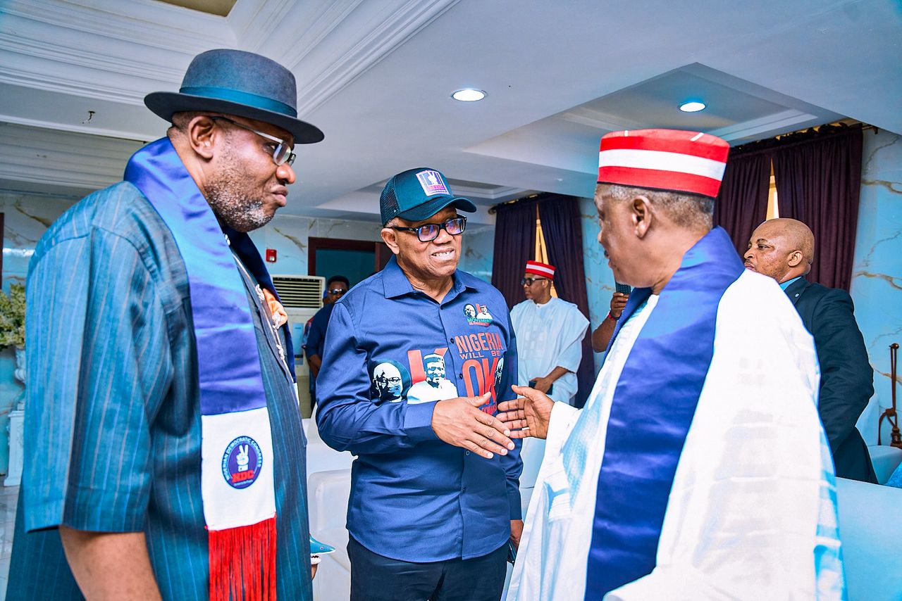 Obi, Kwankwaso Meet Seriake Dickson Amid OK Movement Crisis Ahead of 2027